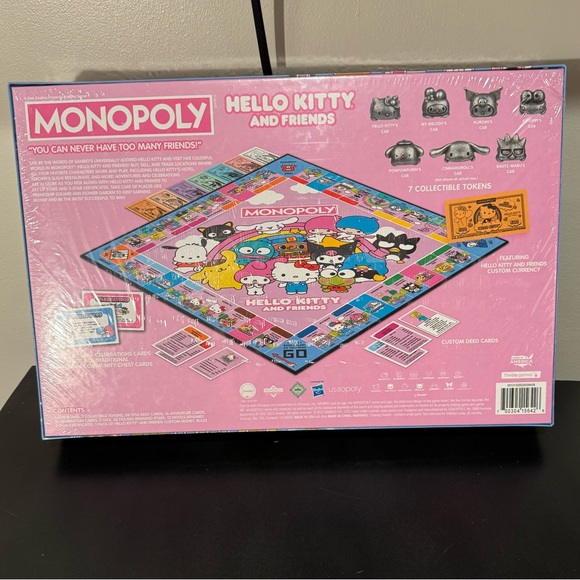 Monopoly Hello Kitty Edition Board Game Children Game 2-6 Players For Aged 8 eB Monopoly Hello Kitty Edition Board Game Children Game 2-6 Players For Aged 8 eB